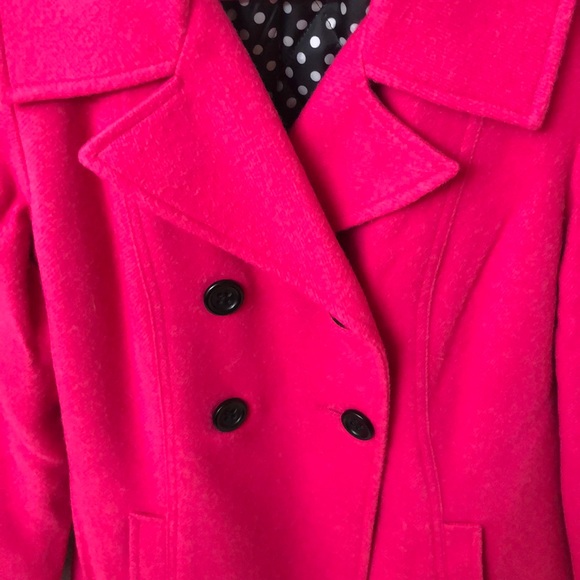 Hot Pink Winter Coat - Picture 2 of 4